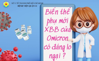 (HCDC-Clip)-Biến thể phụ mới XBB của Omicron có đáng lo ngại